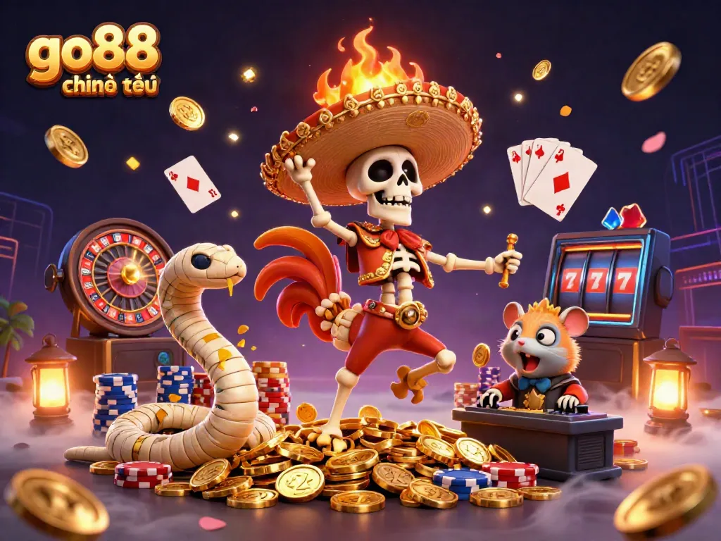 Engage with go88 chính thức and experience vibrant casino excitement featuring dynamic characters and rich visuals.